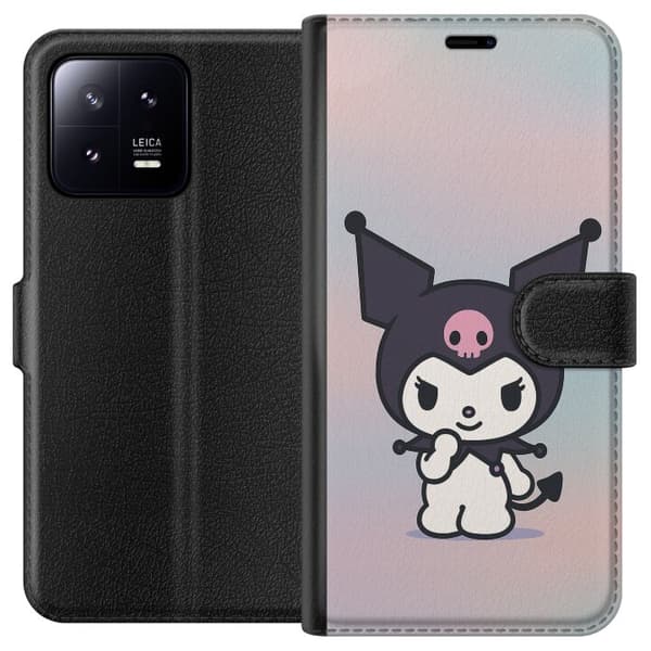 Xiaomi 13 Tegnebogsetui Kawaii Sanrio Kuromi