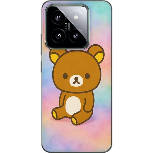 Xiaomi 14 Läpinäkyvä kuori Kawaii Sanrio Rilakkuma