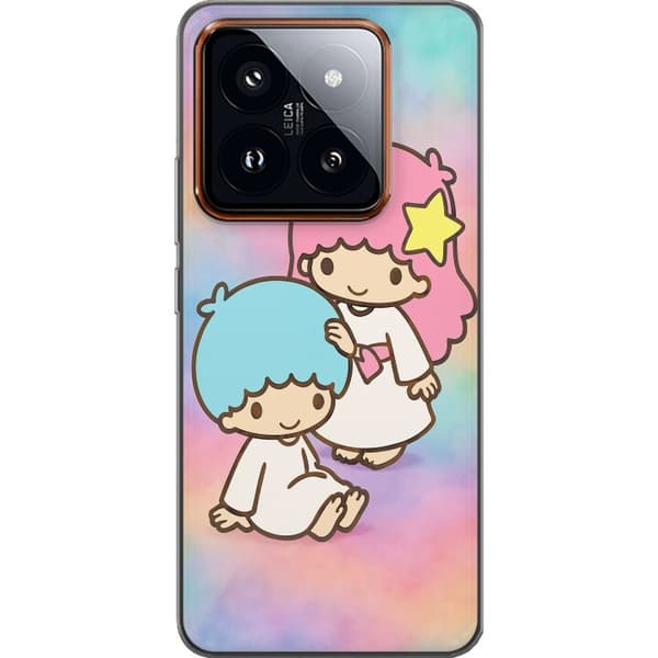 Xiaomi 14 Pro Läpinäkyvä kuori Kawaii Sanrio Kiki Lola Little Twin Stars