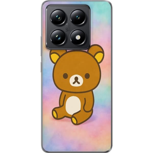 Xiaomi 14T Pro Gjennomsiktig deksel Kawaii Sanrio Rilakkuma