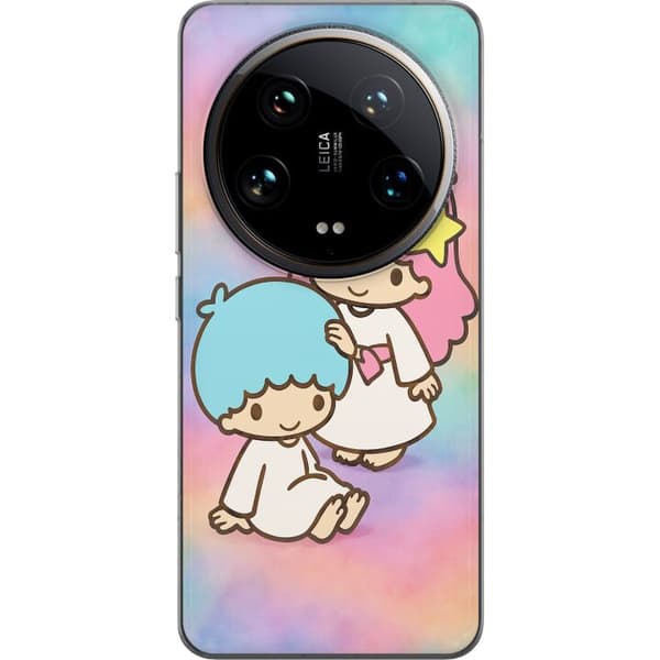 Xiaomi 14 Ultra Läpinäkyvä kuori Kawaii Sanrio Kiki Lola Little Twin Stars