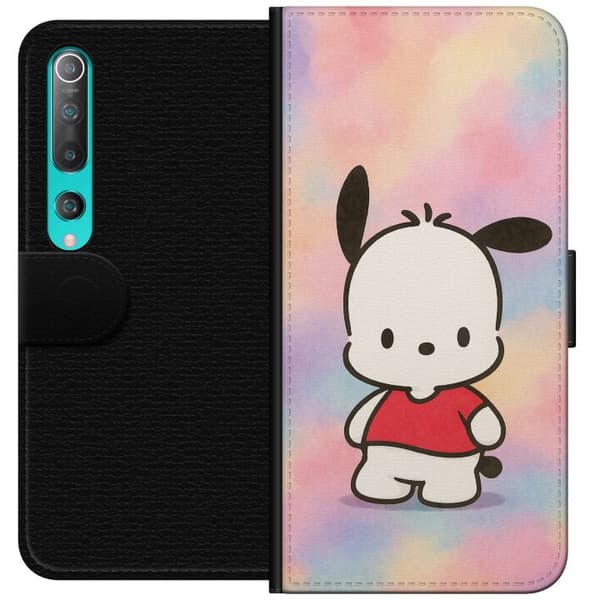Xiaomi Mi 10 5G Plånboksfodral Kawaii Sanrio Pochacco