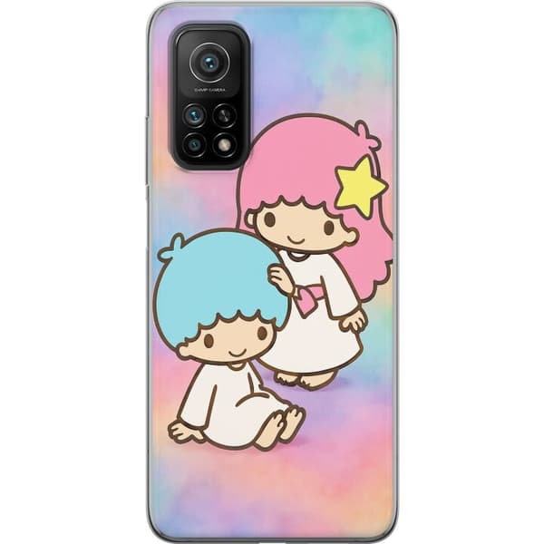 Xiaomi Mi 10T 5G Genomskinligt Skal Kawaii Sanrio Kiki Lola Little Twin Stars