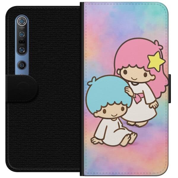 Xiaomi Mi 10 Pro 5G Plånboksfodral Kawaii Sanrio Kiki Lola Little Twin Stars