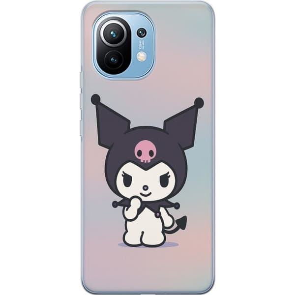 Xiaomi Mi 11 Läpinäkyvä kuori Kawaii Sanrio Kuromi