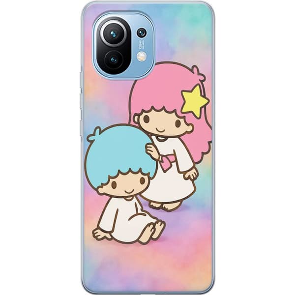 Xiaomi Mi 11 Läpinäkyvä kuori Kawaii Sanrio Kiki Lola Little Twin Stars