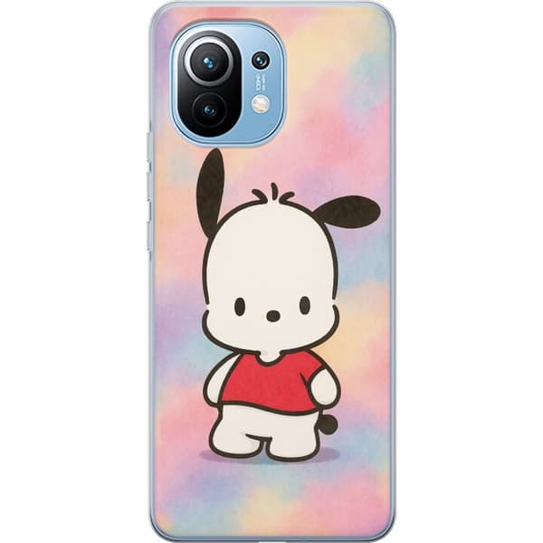 Xiaomi Mi 11 Läpinäkyvä kuori Kawaii Sanrio Pochacco