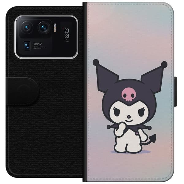 Xiaomi Mi 11 Ultra Lompakkokotelo Kawaii Sanrio Kuromi