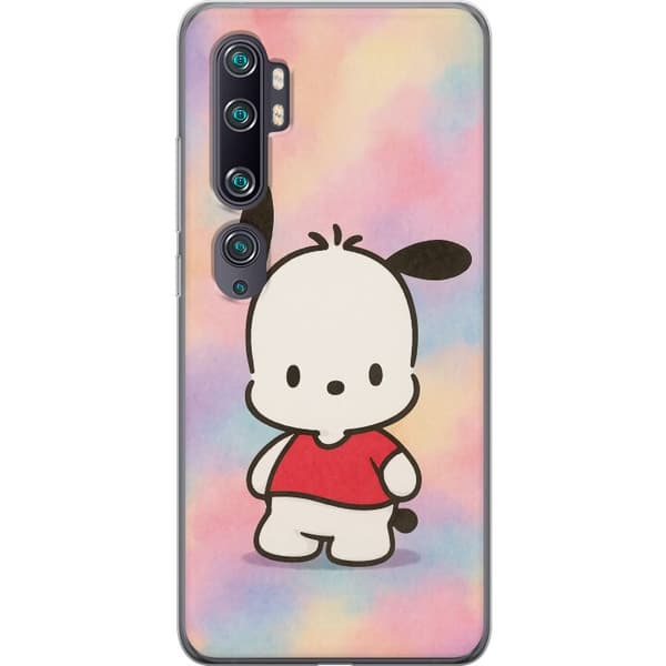 Xiaomi Mi Note 10 Gennemsigtig cover Kawaii Sanrio Pochacco