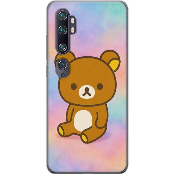 Xiaomi Mi Note 10 Läpinäkyvä kuori Kawaii Sanrio Rilakkuma