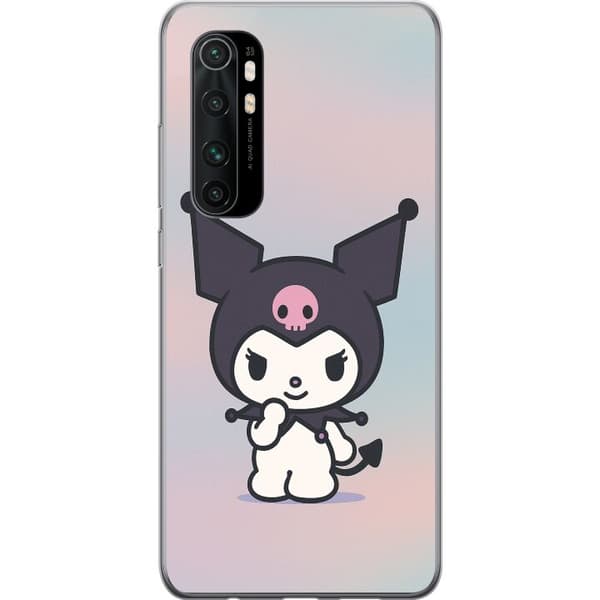 Xiaomi Mi Note 10 Lite Gjennomsiktig deksel Kawaii Sanrio Kuromi