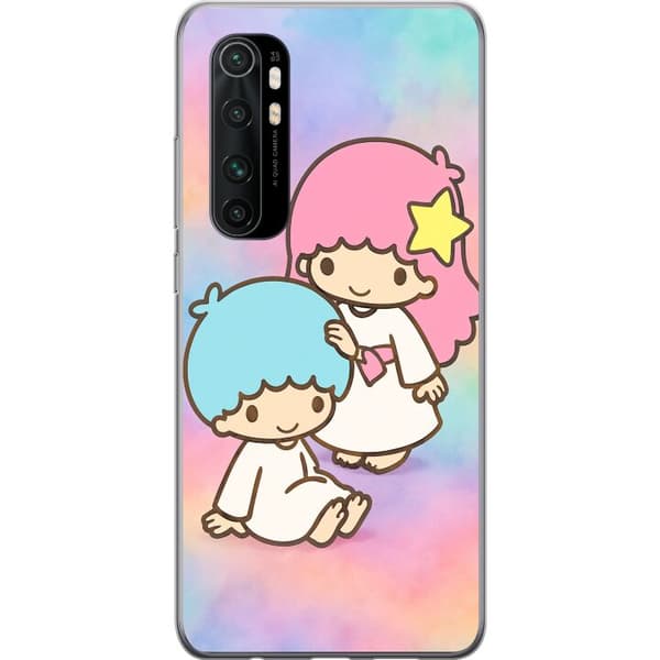 Xiaomi Mi Note 10 Lite Genomskinligt Skal Kawaii Sanrio Kiki Lola Little Twin Stars