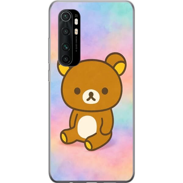 Xiaomi Mi Note 10 Lite Genomskinligt Skal Kawaii Sanrio Rilakkuma