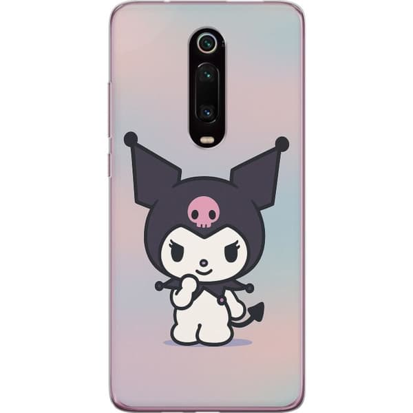 Xiaomi Mi 9T Pro  Genomskinligt Skal Kawaii Sanrio Kuromi