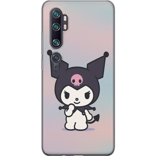 Xiaomi Mi Note 10 Pro Gjennomsiktig deksel Kawaii Sanrio Kuromi