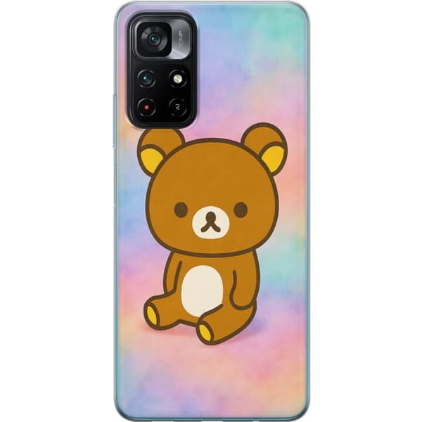 Xiaomi Poco M4 Pro 5G Läpinäkyvä kuori Kawaii Sanrio Rilakkuma