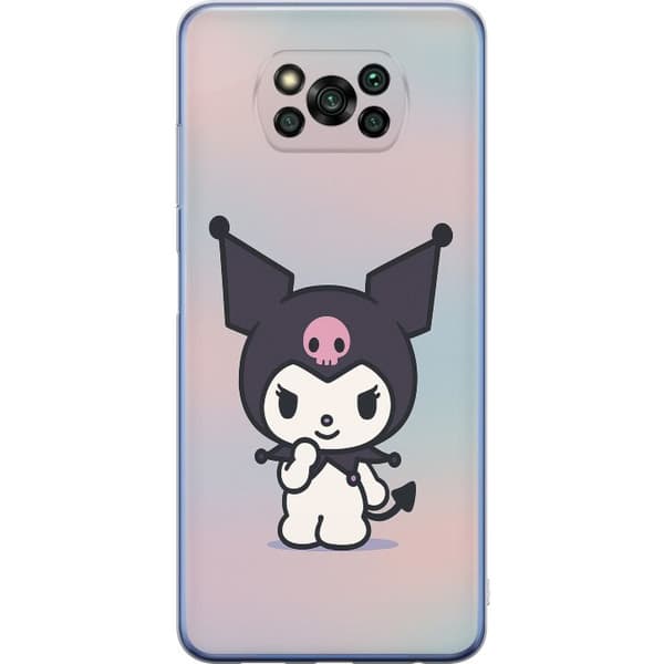 Xiaomi Poco X3 Pro Gjennomsiktig deksel Kawaii Sanrio Kuromi