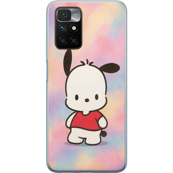 Xiaomi Redmi 10 Gennemsigtig cover Kawaii Sanrio Pochacco