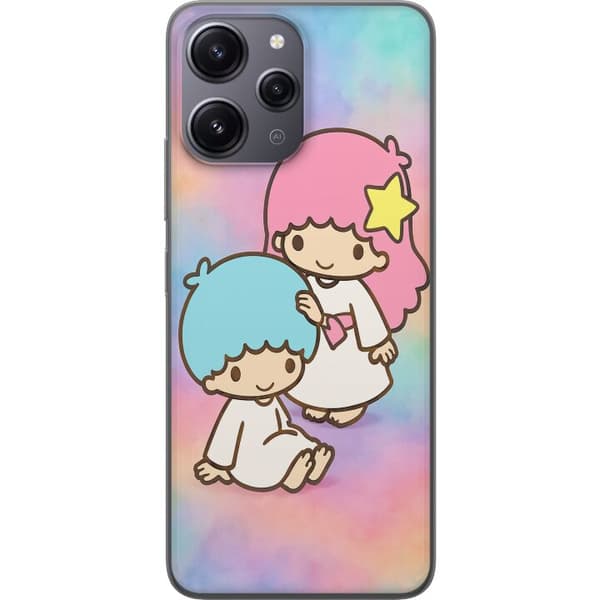 Xiaomi Redmi 12 Genomskinligt Skal Kawaii Sanrio Kiki Lola Little Twin Stars