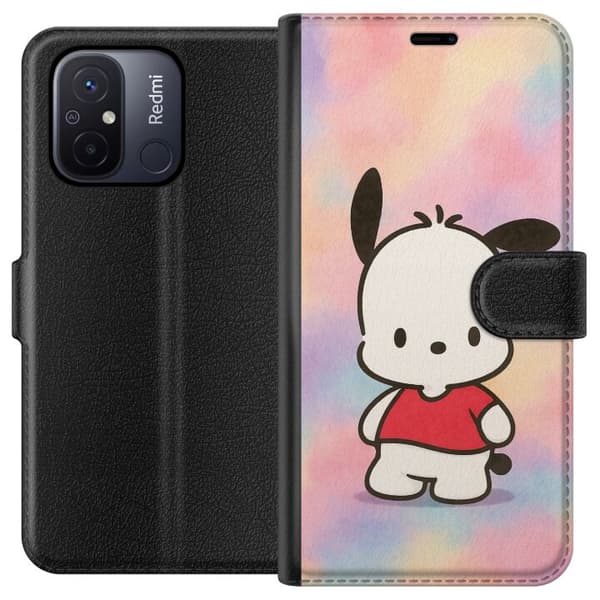 Xiaomi Redmi 12C Lompakkokotelo Kawaii Sanrio Pochacco