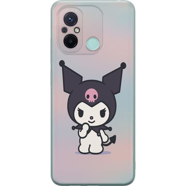 Xiaomi Redmi 12C Gennemsigtig cover Kawaii Sanrio Kuromi
