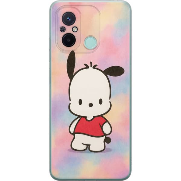 Xiaomi Redmi 12C Gjennomsiktig deksel Kawaii Sanrio Pochacco