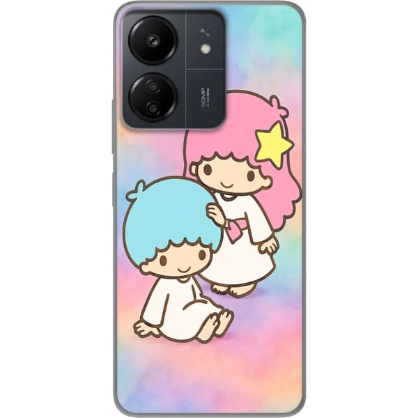 Xiaomi Redmi 13C Läpinäkyvä kuori Kawaii Sanrio Kiki Lola Little Twin Stars