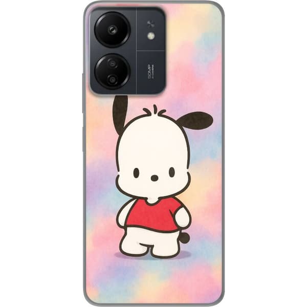 Xiaomi Redmi 13C Läpinäkyvä kuori Kawaii Sanrio Pochacco