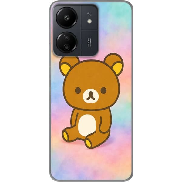 Xiaomi Redmi 13C Genomskinligt Skal Kawaii Sanrio Rilakkuma