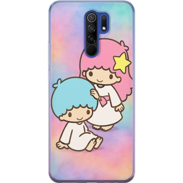 Xiaomi Redmi 9 Läpinäkyvä kuori Kawaii Sanrio Kiki Lola Little Twin Stars