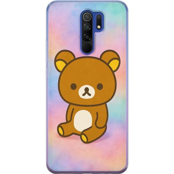 Xiaomi Redmi 9 Läpinäkyvä kuori Kawaii Sanrio Rilakkuma