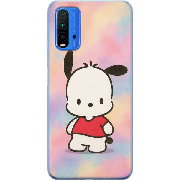 Xiaomi Redmi 9T Gennemsigtig cover Kawaii Sanrio Pochacco