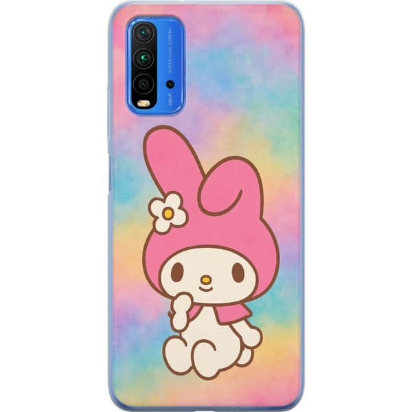 Xiaomi Redmi 9T Läpinäkyvä kuori Kawaii Sanrio My Melody