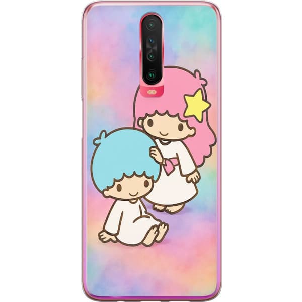 Xiaomi Redmi K30 Läpinäkyvä kuori Kawaii Sanrio Kiki Lola Little Twin Stars