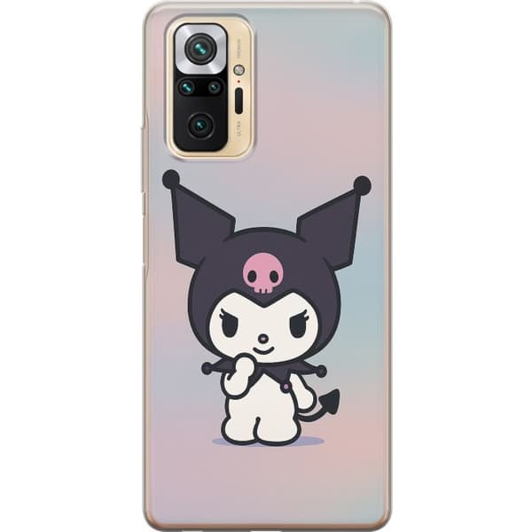 Xiaomi Redmi Note 10 Pro Läpinäkyvä kuori Kawaii Sanrio Kuromi