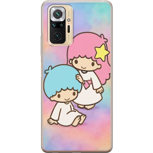 Xiaomi Redmi Note 10 Pro Gjennomsiktig deksel Kawaii Sanrio Kiki Lola Little Twin Stars