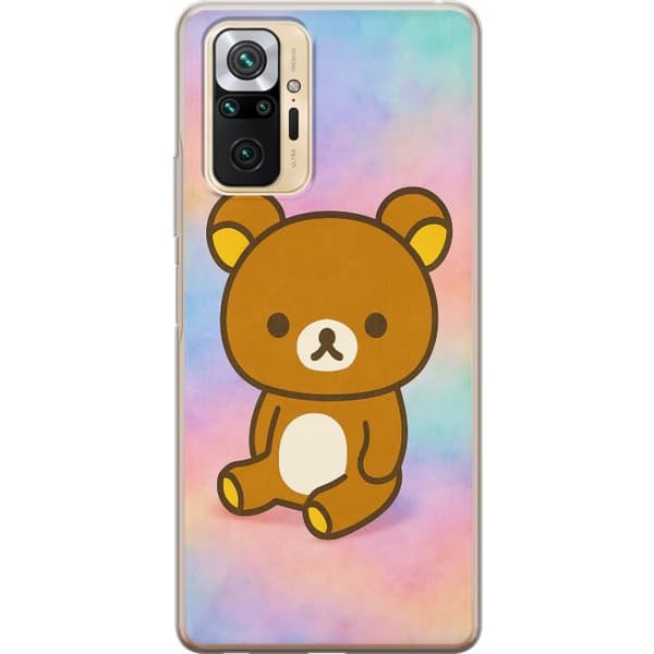 Xiaomi Redmi Note 10 Pro Gjennomsiktig deksel Kawaii Sanrio Rilakkuma