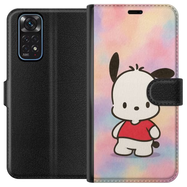 Xiaomi Redmi Note 11 Tegnebogsetui Kawaii Sanrio Pochacco