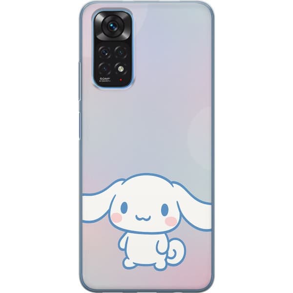 Xiaomi Redmi Note 11 Gennemsigtig cover Kawaii Sanrio Cinnamonroll