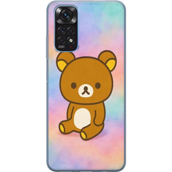 Xiaomi Redmi Note 11 Gennemsigtig cover Kawaii Sanrio Rilakkuma
