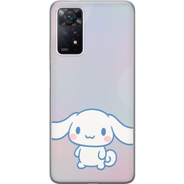 Xiaomi Redmi Note 11 Pro Gjennomsiktig deksel Kawaii Sanrio Cinnamonroll