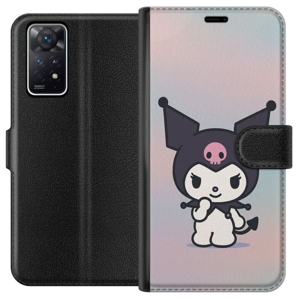 Xiaomi Redmi Note 11 Pro 5G Plånboksfodral Kawaii Sanrio Kuromi