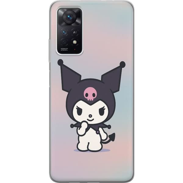 Xiaomi Redmi Note 11 Pro 5G Gjennomsiktig deksel Kawaii Sanrio Kuromi