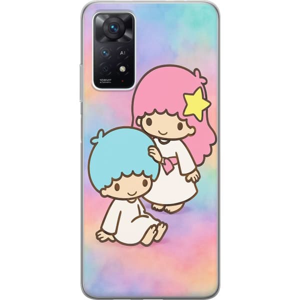 Xiaomi Redmi Note 11 Pro 5G Gennemsigtig cover Kawaii Sanrio Kiki Lola Little Twin Stars