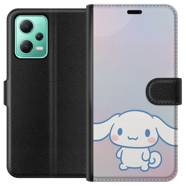 Xiaomi Redmi Note 12 Plånboksfodral Kawaii Sanrio Cinnamonroll