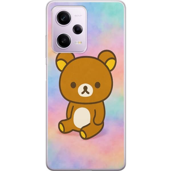 Xiaomi Redmi Note 12 Pro Gennemsigtig cover Kawaii Sanrio Rilakkuma