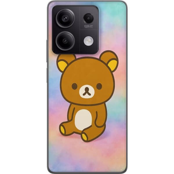 Xiaomi Redmi Note 13 Gennemsigtig cover Kawaii Sanrio Rilakkuma