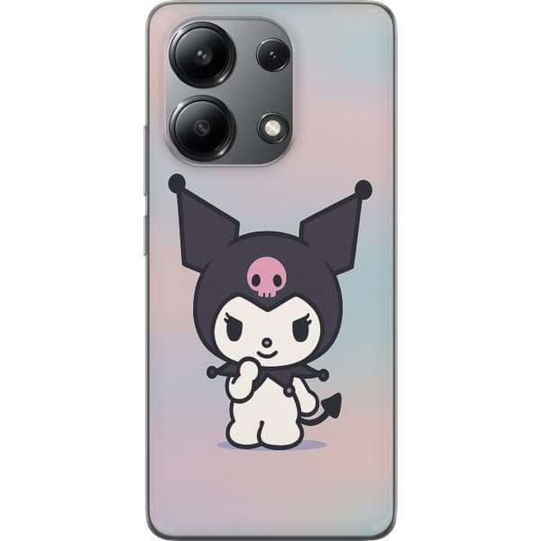Xiaomi Redmi Note 13 4G Läpinäkyvä kuori Kawaii Sanrio Kuromi