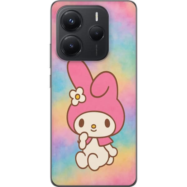 Xiaomi Redmi Note 14 Genomskinligt Skal Kawaii Sanrio My Melody