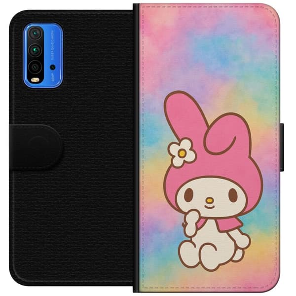 Xiaomi Redmi Note 9 4G Tegnebogsetui Kawaii Sanrio My Melody